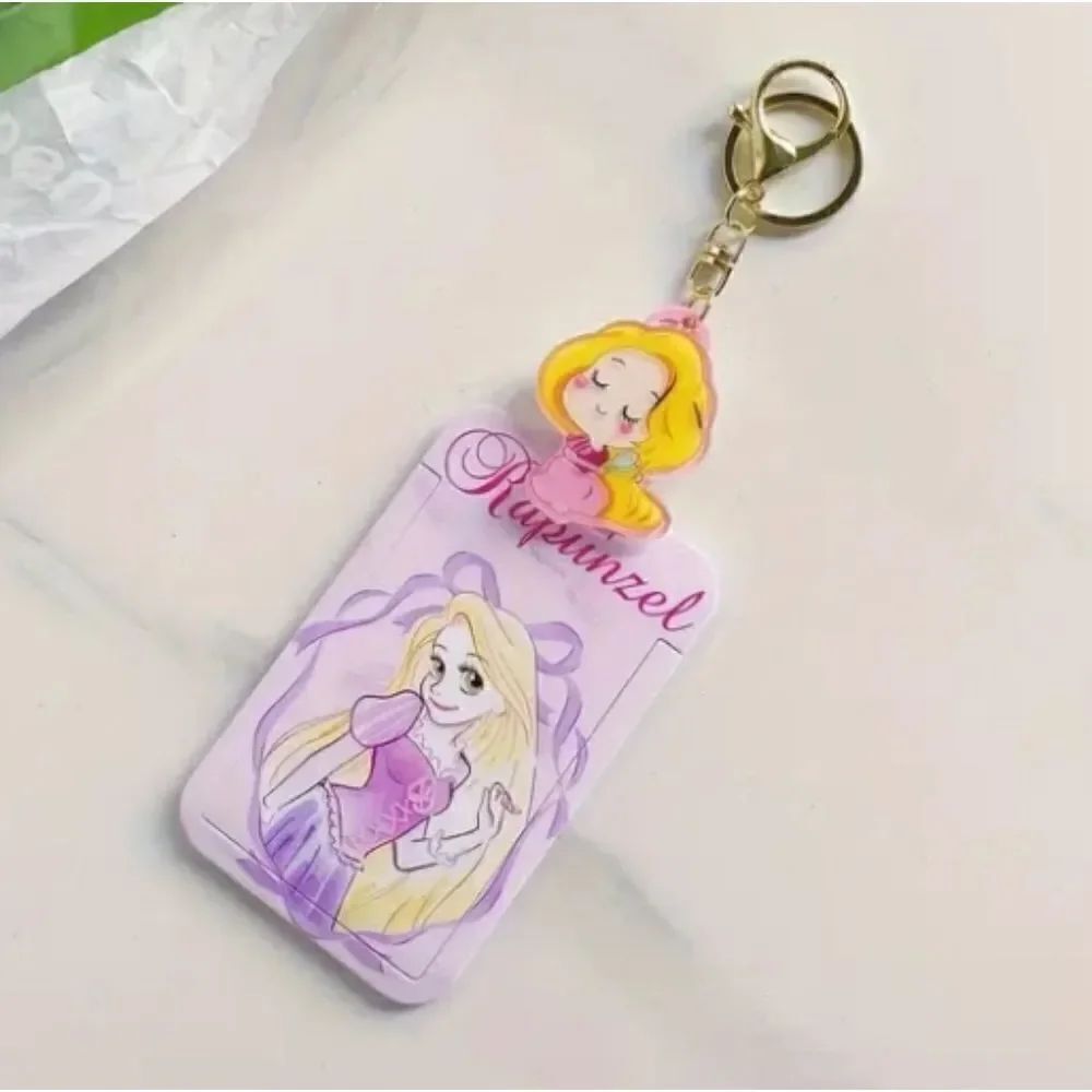 Rapunzel Tangled Retractable Keychain Card Holder